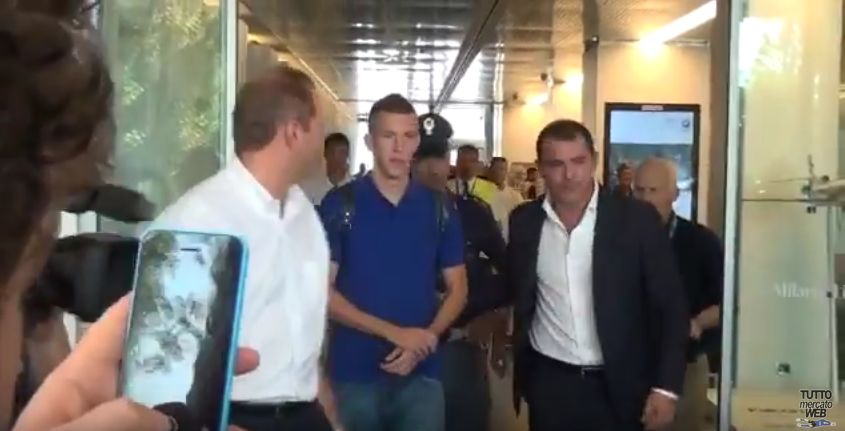 Perisic è arrivato a Milano: &#8220;Sarà l&#8217;anno dell&#8217;Inter&#8221; (Video)