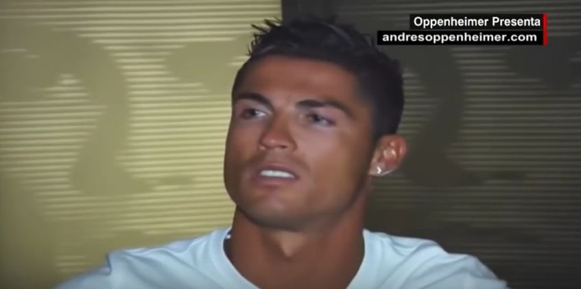 Ronaldo alla Cnn