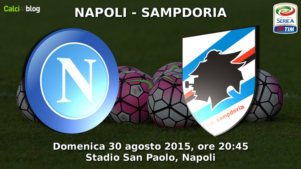 Napoli-Sampdoria Diretta