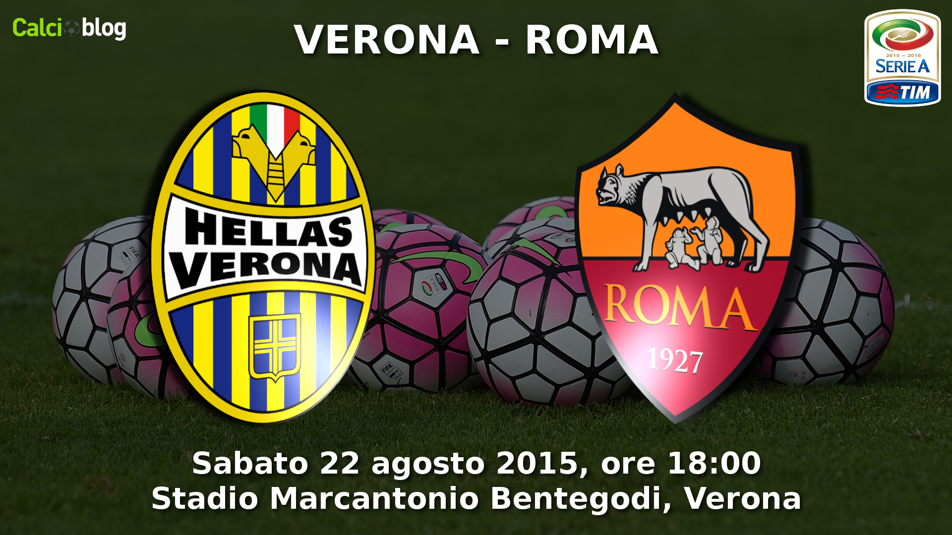 Diretta Verona-Roma