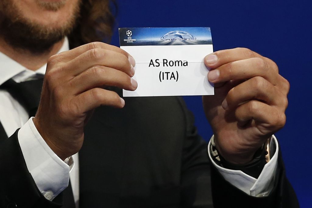 Roma e Juve dopo i sorteggi Champions