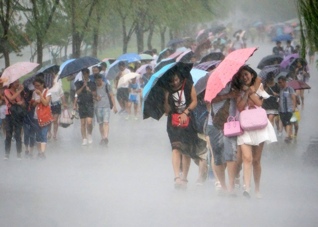 Tifone in Cina