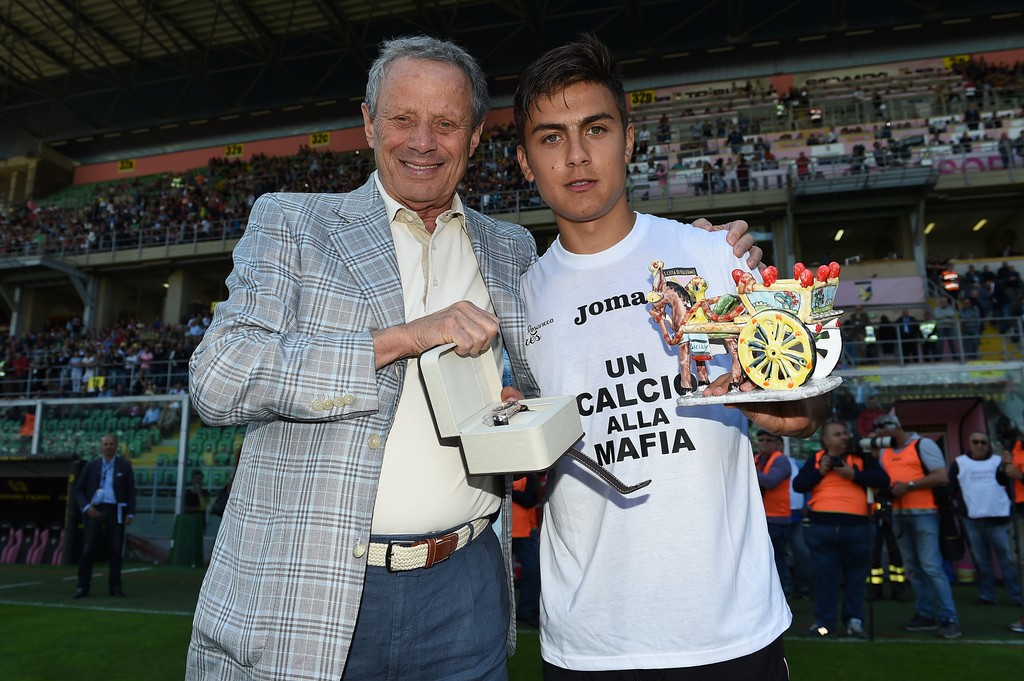 Zamparini, frecciatina ad Allegri: &#8220;Deve crescere lui, non Dybala&#8221;