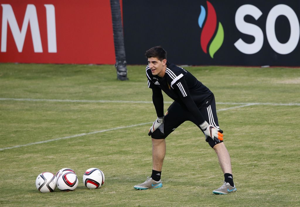 Courtois infortunato