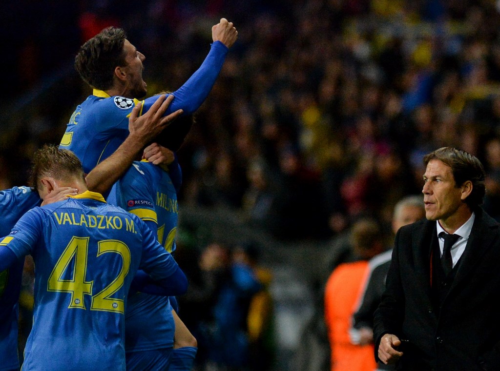 Bate Borisov-Roma 3-2: video gol e highlights