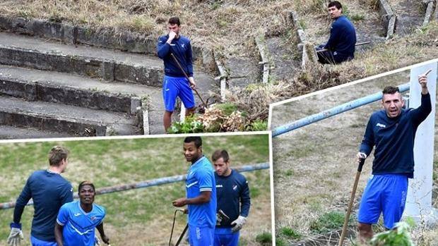 Banik Ostrava ai lavori forzati