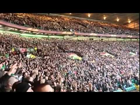 Il pubblico del Celtic canta Just Can&#8217;t Get Enough (Depeche Mode)