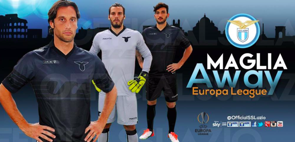 Nuova maglia Lazio: sarà usata in Europa League (Foto)