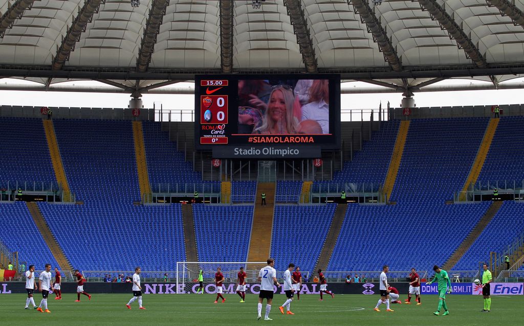 Roma: Curva Sud vuota anche contro il Carpi