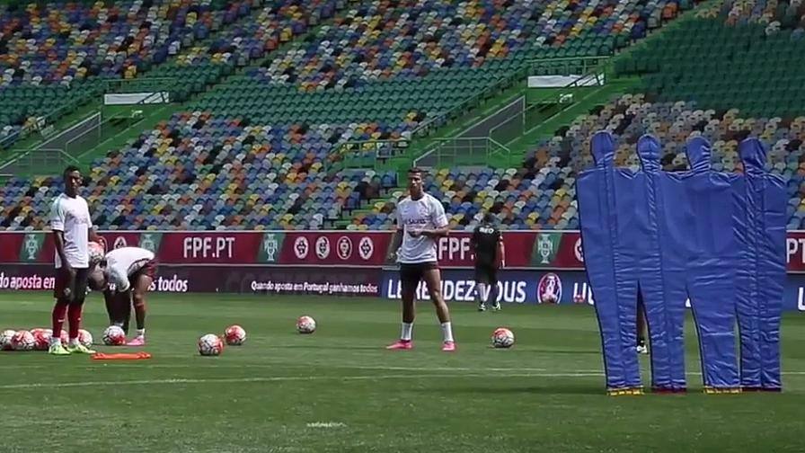 Portogallo - Free kicks training