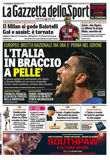 Rassegna stampa 4 settembre 2015: prime pagine Gazzetta, Corriere e Tuttosport