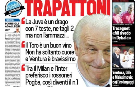 Rassegna stampa 8 settembre 2015: prime pagine Gazzetta, Corriere e Tuttosport