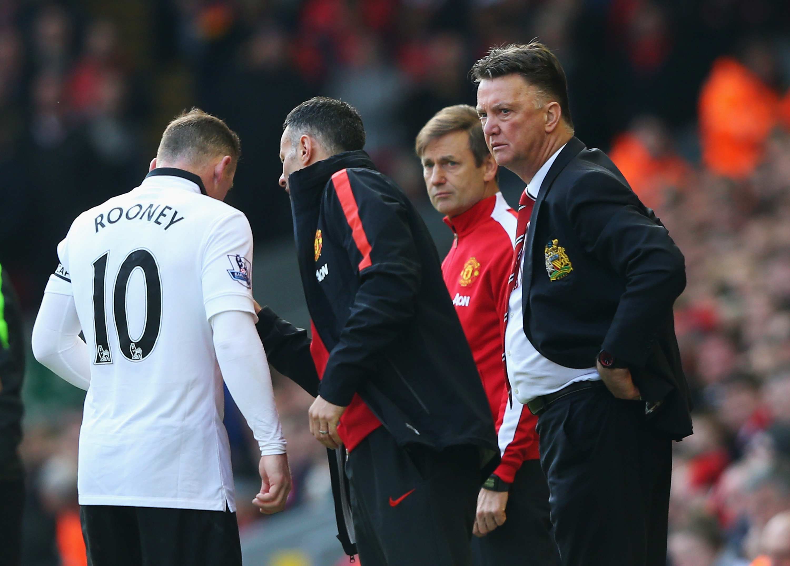 Van Gaal e Rooney