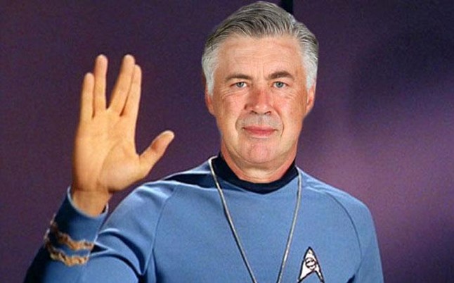 Ancelotti attore di Star Trek: &#8220;Ho esaminato un alieno&#8221;