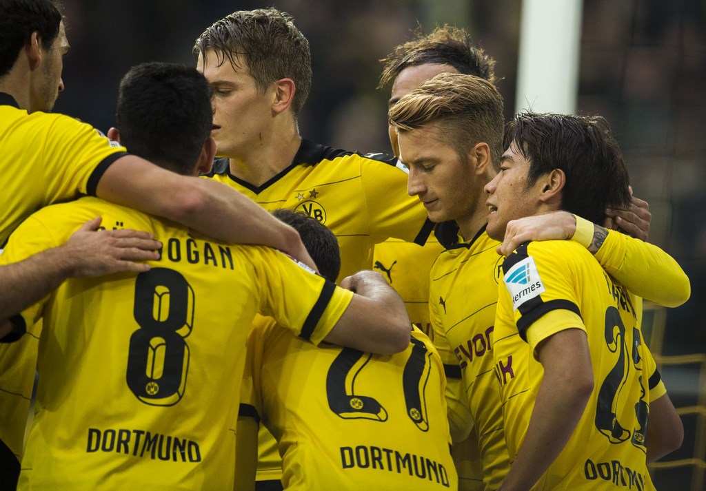 Borussia Dortmund-Augusta 5-1: video gol e highlights