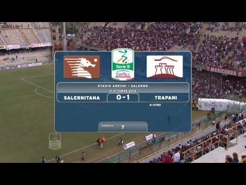 Highlights Salernitana-Trapani 0-1, 7^ giornata SerieB