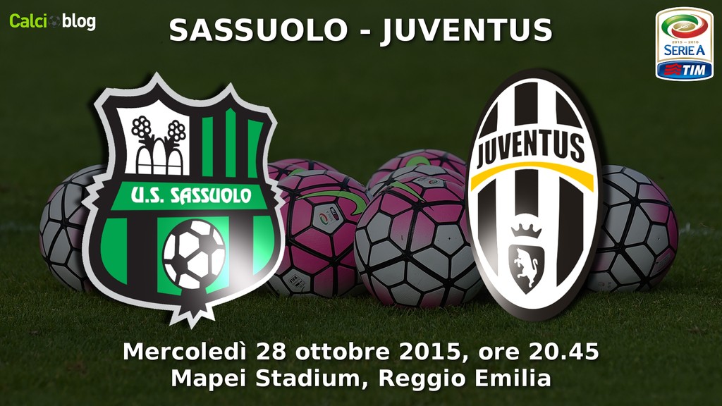 Diretta Sassuolo-Juventus