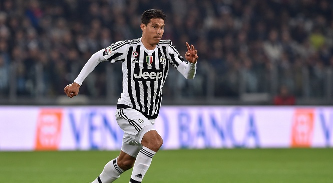 Juventus, Hernanes infortunio all&#8217;adduttore, rientro nel 2016