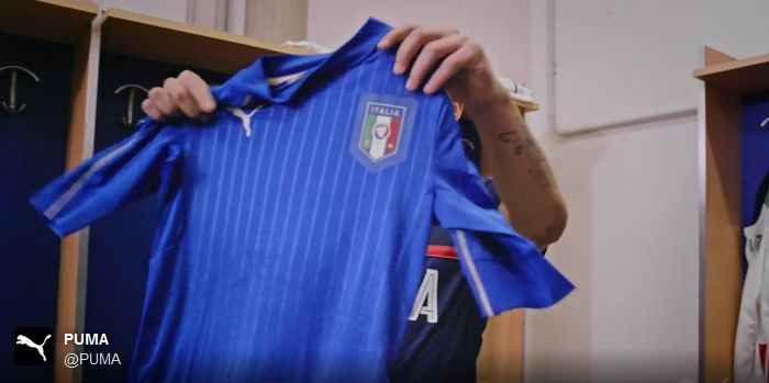 La nuova maglia dell&#8217;Italia per gli Europei 2016 (Foto e Video)