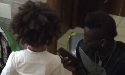 Balotelli con Pia