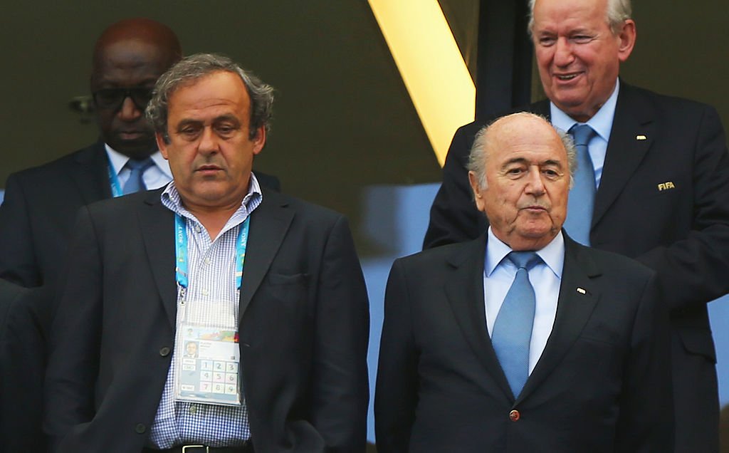 Blatter e Platini sospesi per 8 anni