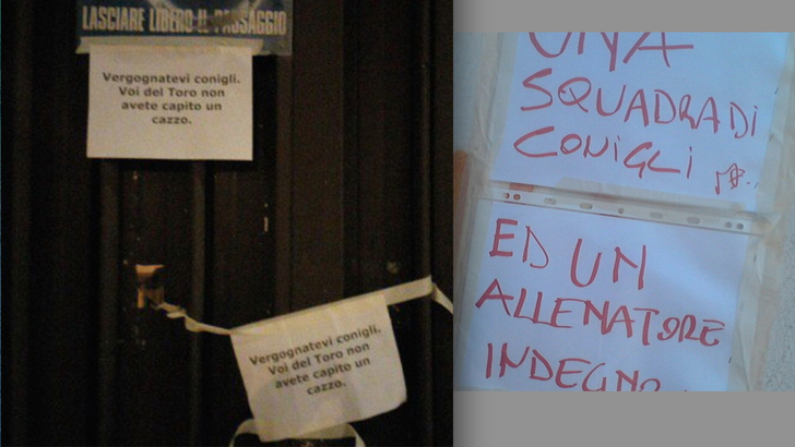 Torino tifosi insulti