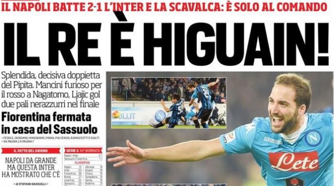 Rassegna stampa 1 dicembre 2015: prime pagine Gazzetta, Corriere e Tuttosport