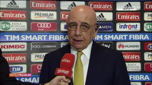 Crisi Milan: fischi alla squadra, Galliani contestato