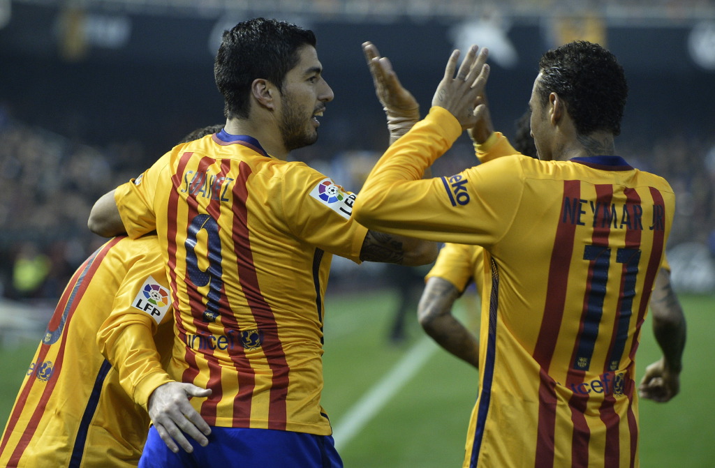 Valencia-Barcellona 1-1 | Liga | Video Gol: Suarez e Mina