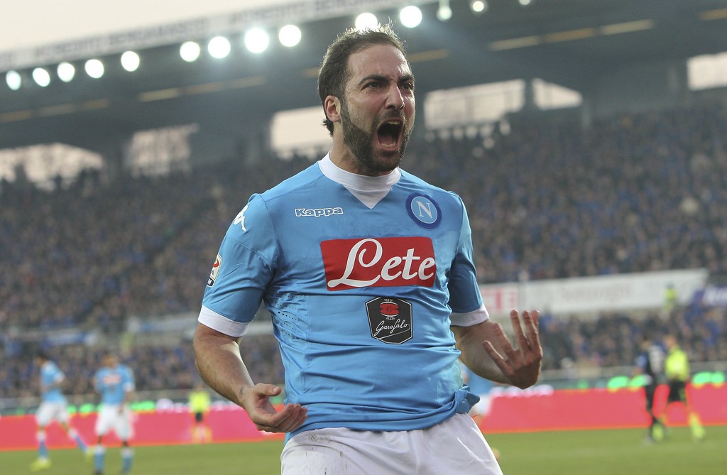 Atalanta-Napoli 1-3 | Serie A | Video gol (Hamsik, Gomez, doppietta Higuain)