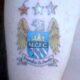Manchester City - tatuaggi