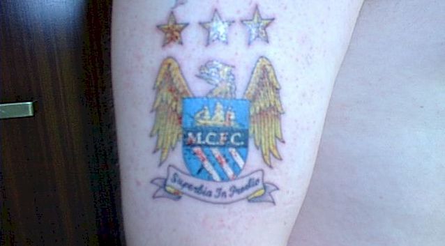 Manchester City - tatuaggi