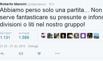 Mancini Twitter
