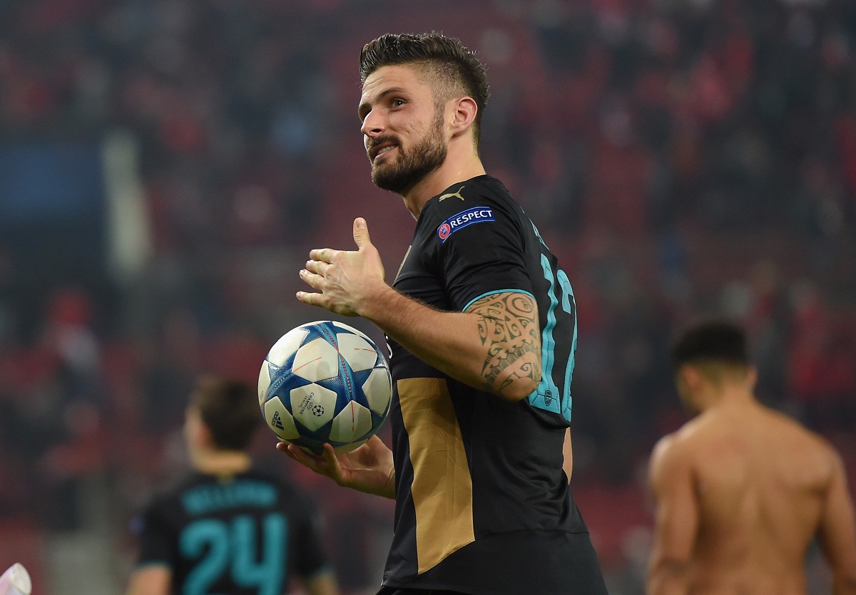 Olympiakos &#8211; Arsenal 0-3 | Video Gol (tripletta Giroud) | Champions League