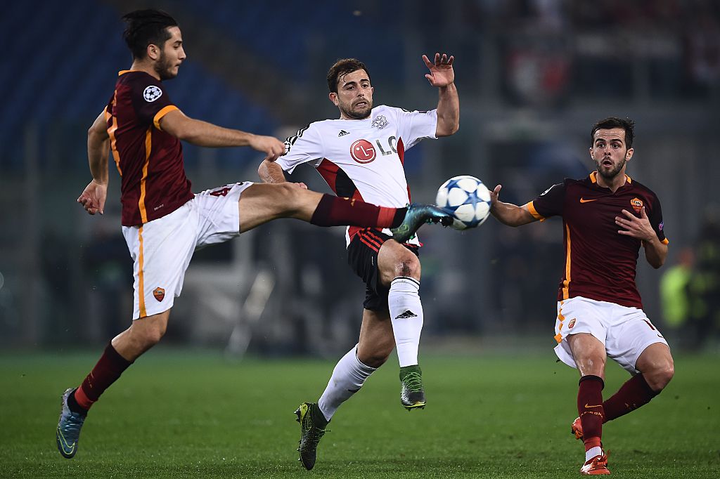 Roma: lite Manolas &#8211; Pjanic dopo il Bate