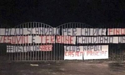 Striscione Sarri