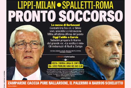 Rassegna stampa 12 gennaio 2016: prime pagine Gazzetta, Corriere e Tuttosport