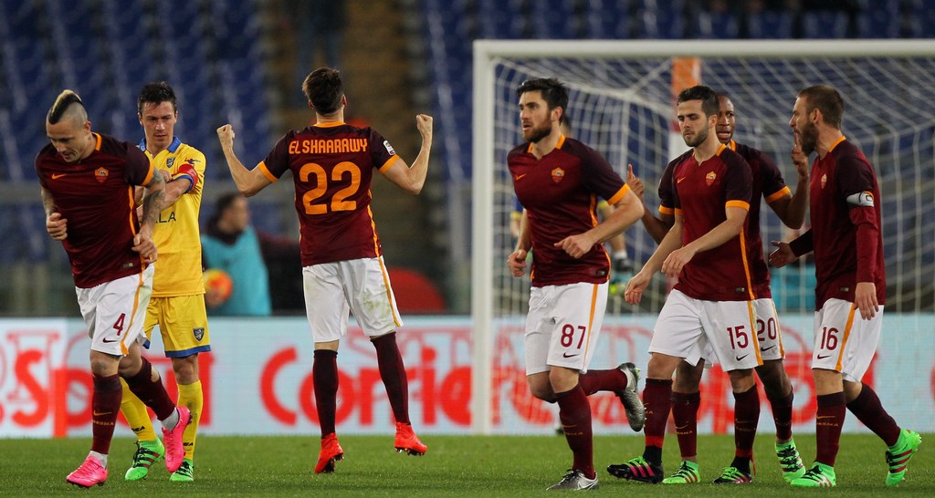 Roma-Frosinone 3-1 | Video gol Nainggolan, Ciofani, El Shaarawy, Pjanic