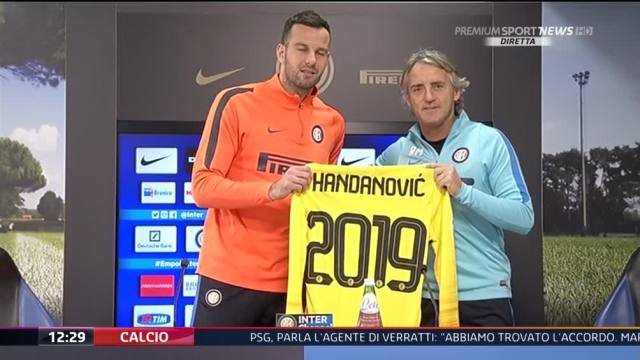 Calciomercato Inter: Handanovic &#8211; 2019, sale Eder, scende Calleri