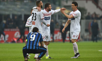 Inter - Carpi gol di Lasagna