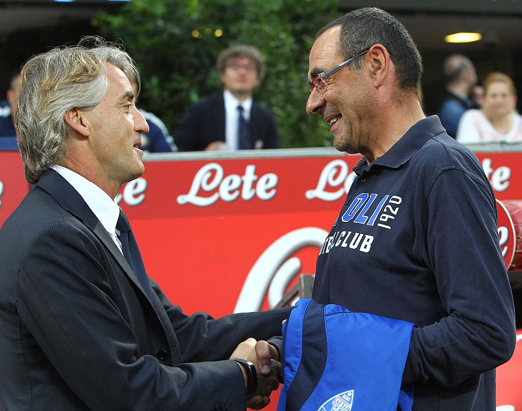Mancini e l’Inter accettano le scuse di Sarri: il comunicato