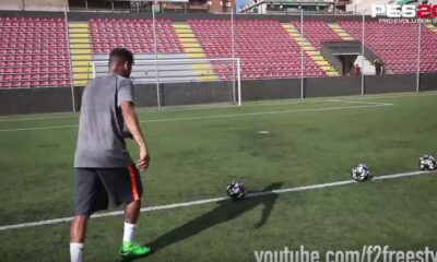 Neymar crossbar challenge