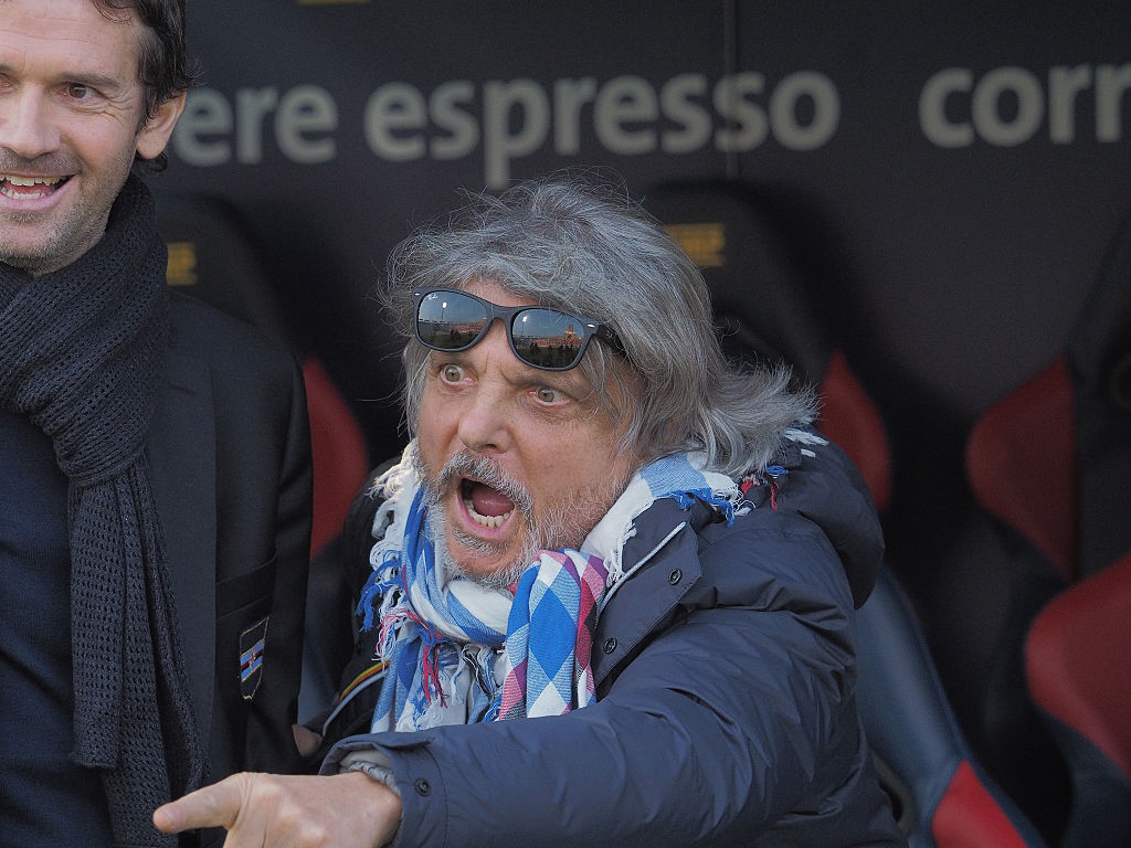 Ferrero: “Sampdoria come Parma?” e parte il vaffa&#8230; al giornalista