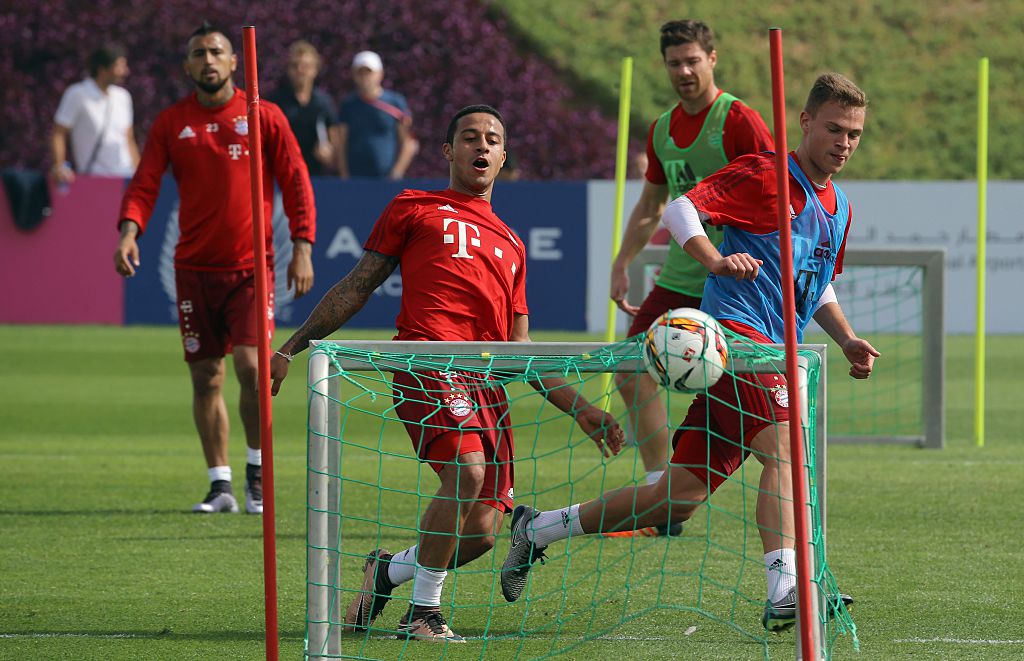 Bayern allenamento