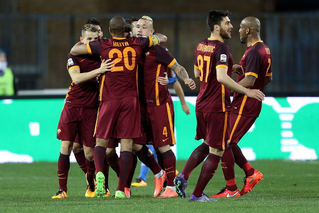 Empoli-Roma 1-3 | Serie A | Video gol (doppietta di El Shaarawy, Pjanic)