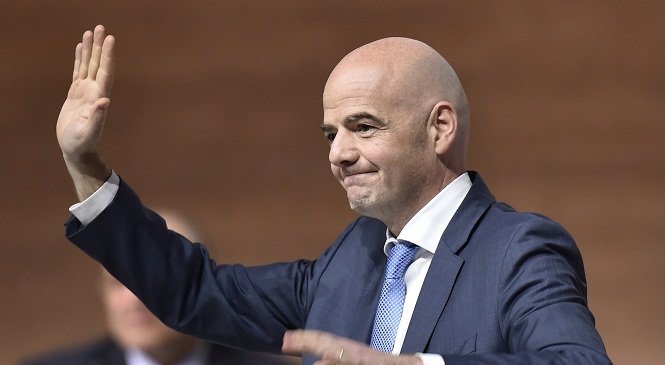 Gianni Infantino è il nuovo presidente della Fifa