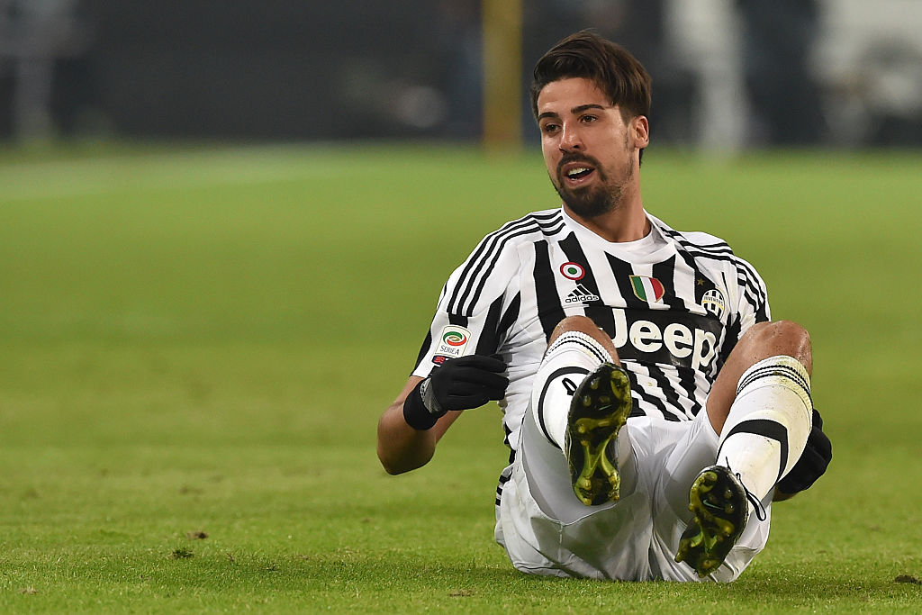 Khedira infortunato
