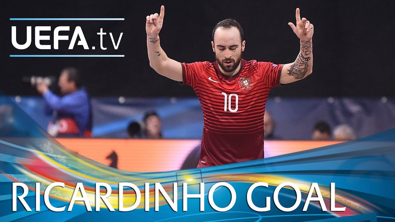 Il gol di Ricardinho in Portogallo-Serbia | Europei Calcio a 5