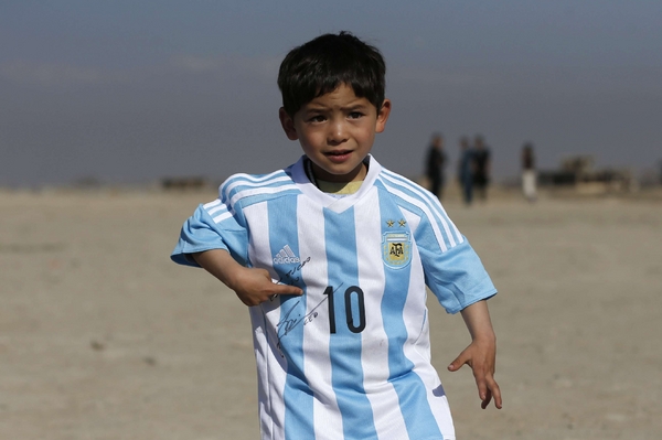Murtaza: arriva la vera maglia di Messi
