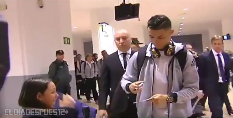 Ronaldo fa il verso alla ragazzina con accento andaluso (Video)